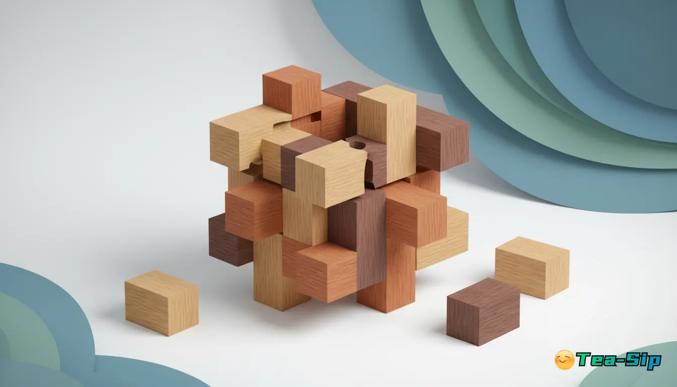 24 piece wooden cube puzzle solution — curated guide by Tea Sip