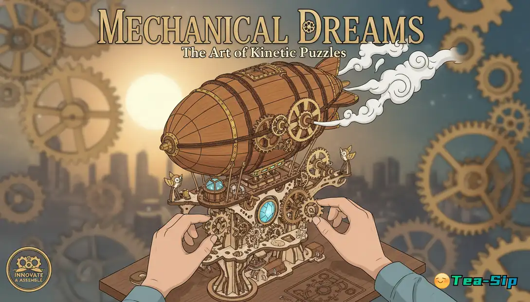 3d wooden jigsaw puzzle adult guide by Tea Sip