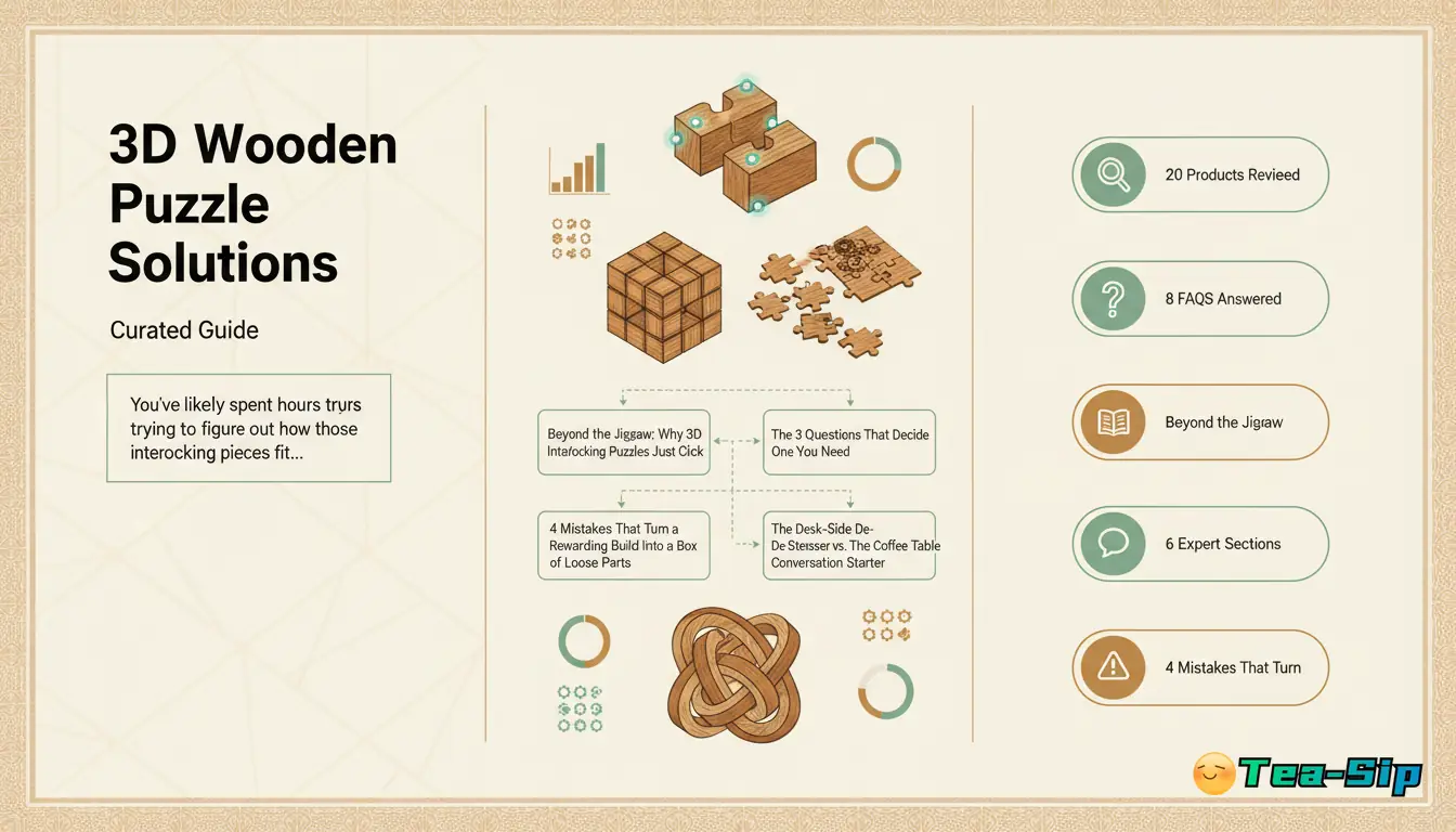 3d wooden puzzle solutions — curated guide by Tea Sip
