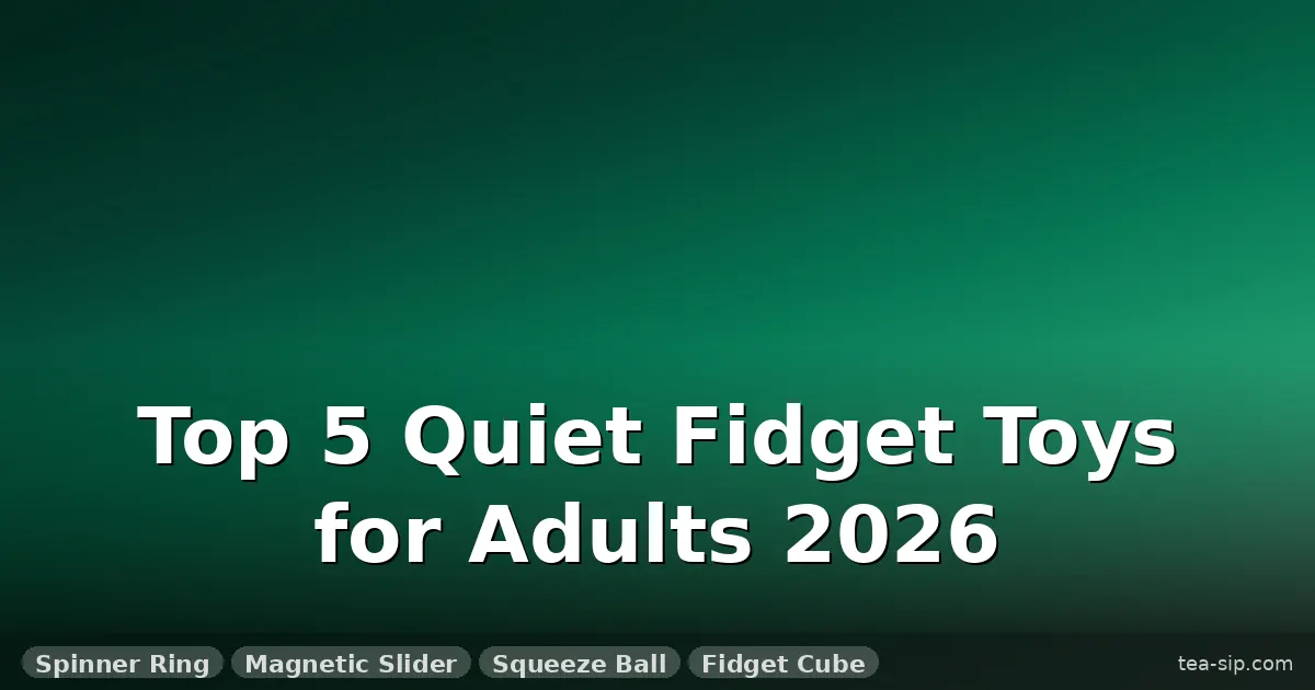 best sensory fidget toys 2026 guide by Tea Sip