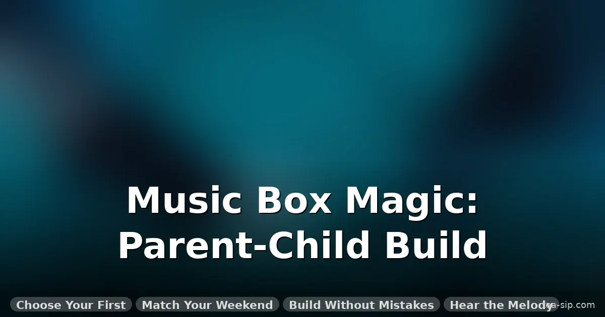 best wooden music box kits guide by Tea Sip