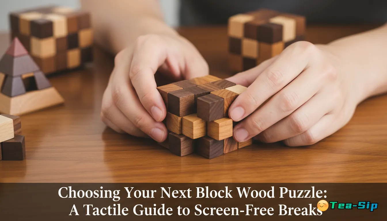 block wood puzzle — curated guide by Tea Sip