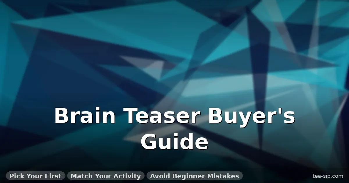 brain teaser toys going mainstream guide by Tea Sip
