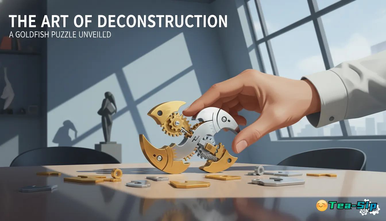 cast puzzle set for adults challenging guide by Tea Sip