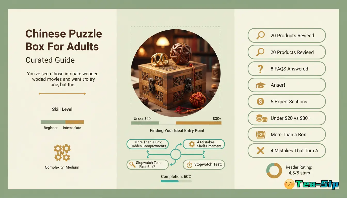 chinese puzzle box for adults — curated guide by Tea Sip