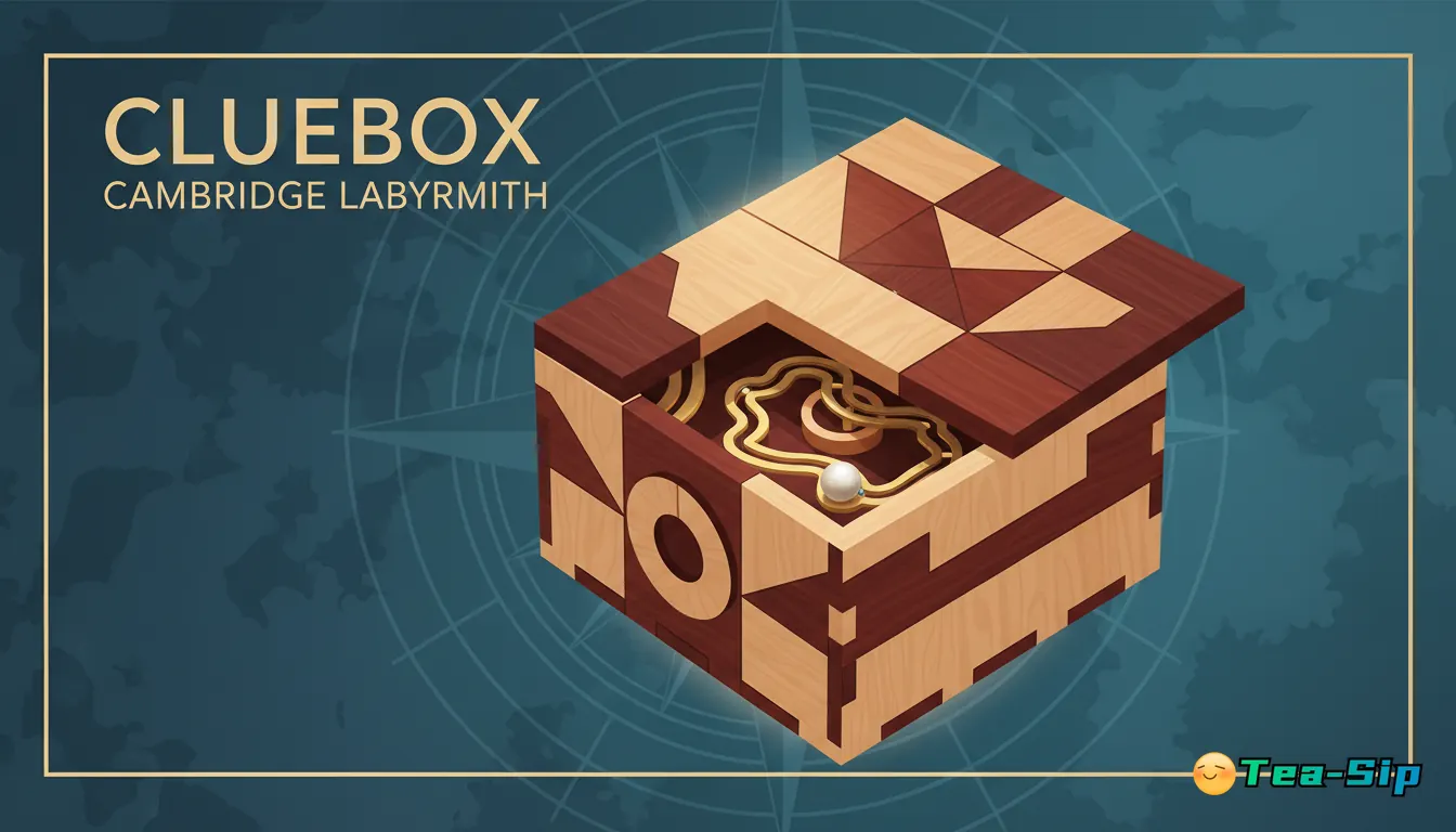 cluebox cambridge labyrinth escape room in a puzzle box — curated guide by Tea Sip
