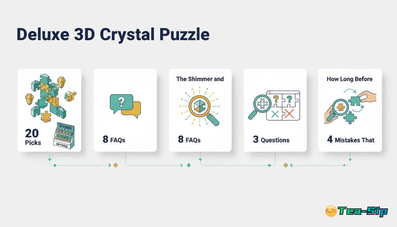deluxe 3d crystal puzzle — curated guide by Tea Sip