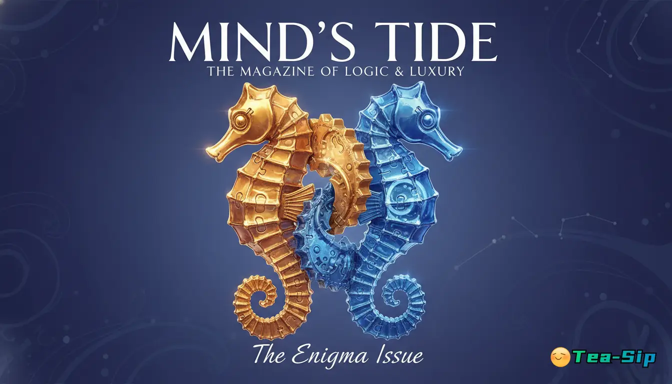 dual seahorse gold silver brain teaser guide by Tea Sip