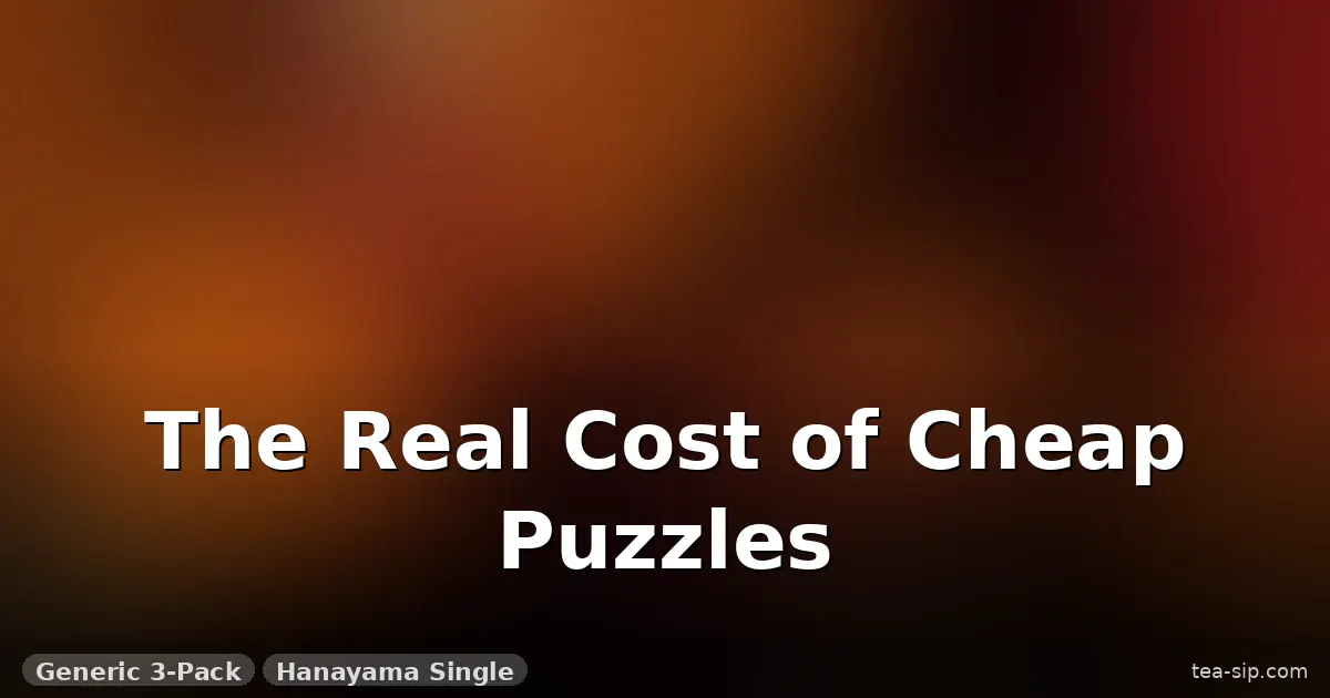 hanayama vs generic cast puzzles guide by Tea Sip