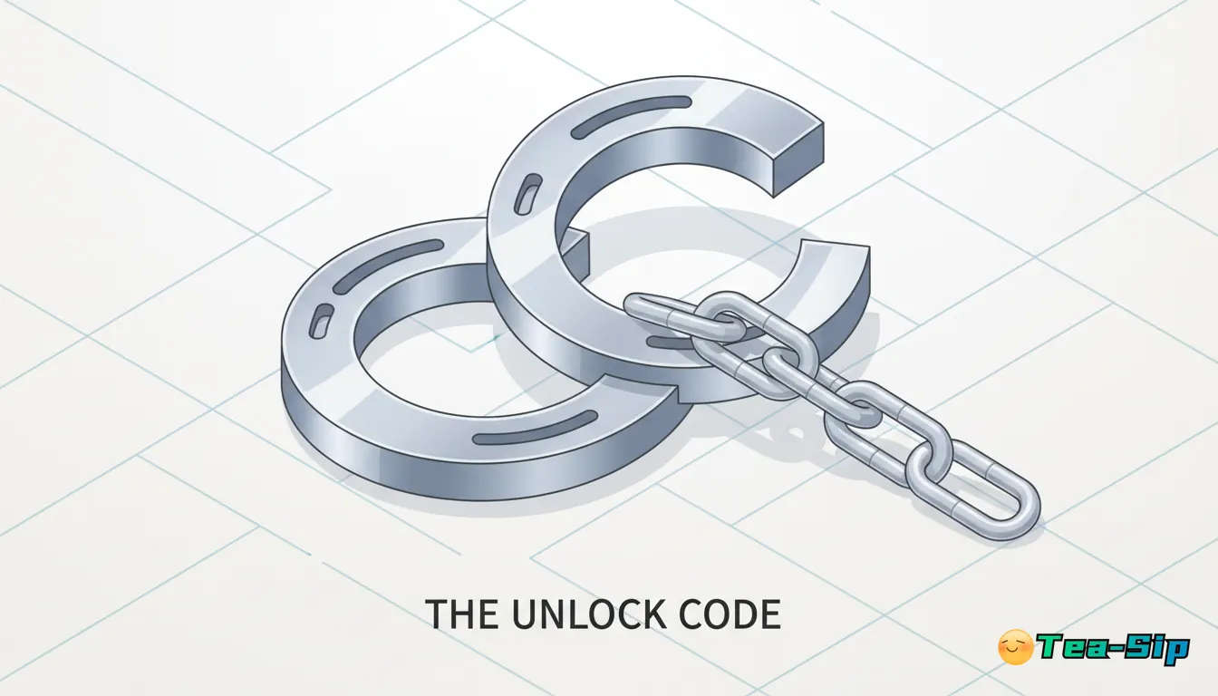 horseshoe metal puzzle solution guide by Tea Sip