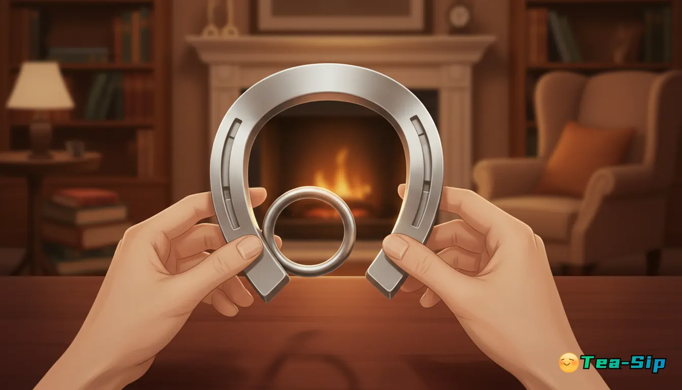 horseshoe puzzle solution without force guide by Tea Sip