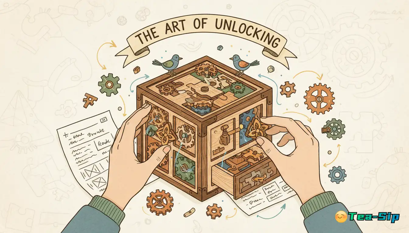 how to open wooden box puzzle — curated guide by Tea Sip