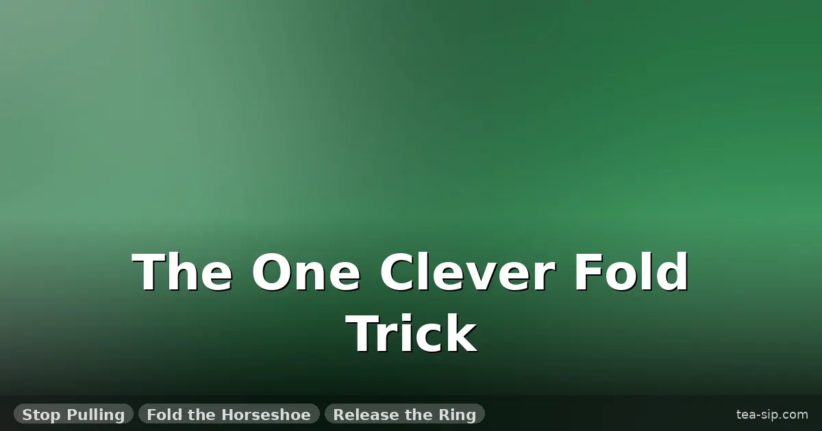 how to solve horseshoe puzzle guide by Tea Sip