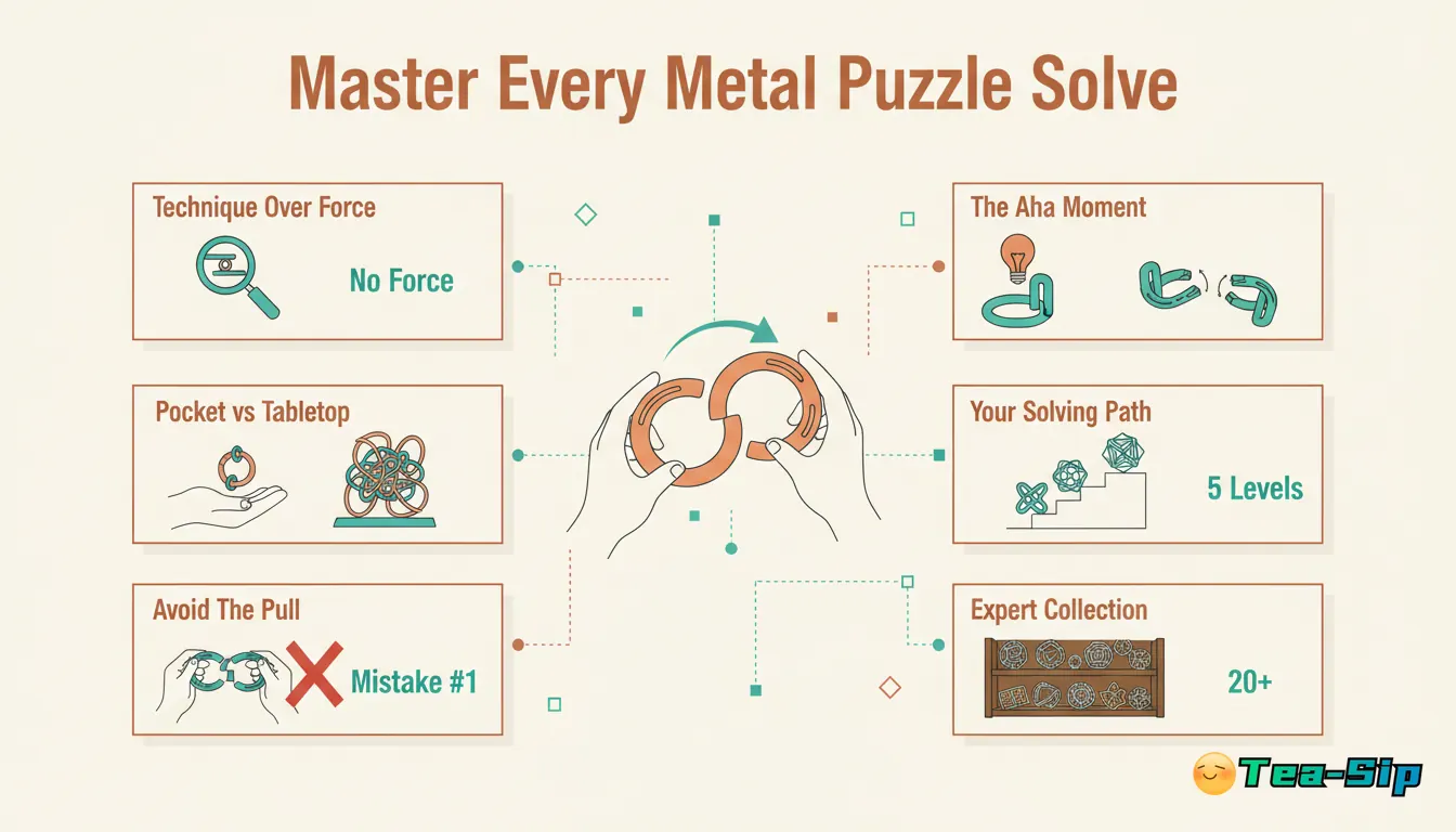 how to solve metal puzzle — curated guide by Tea Sip