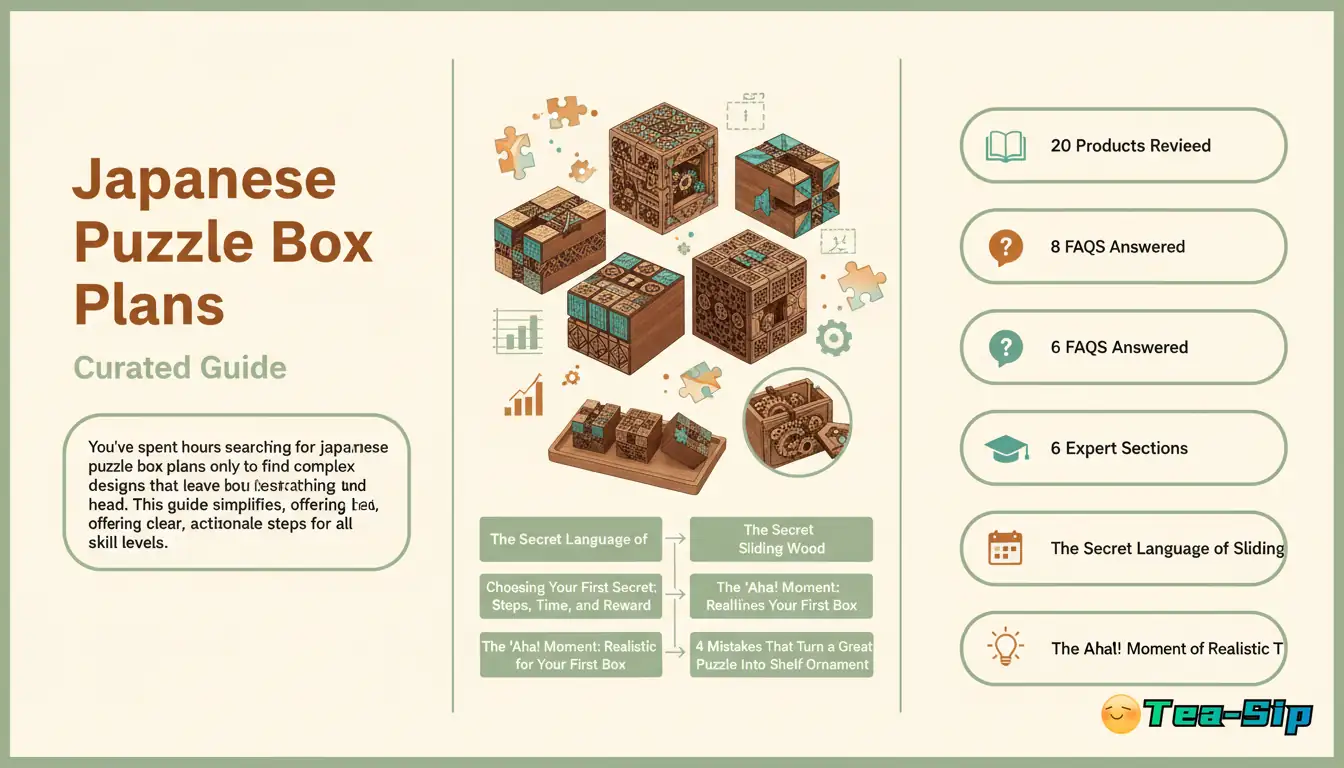 japanese puzzle box plans — curated guide by Tea Sip