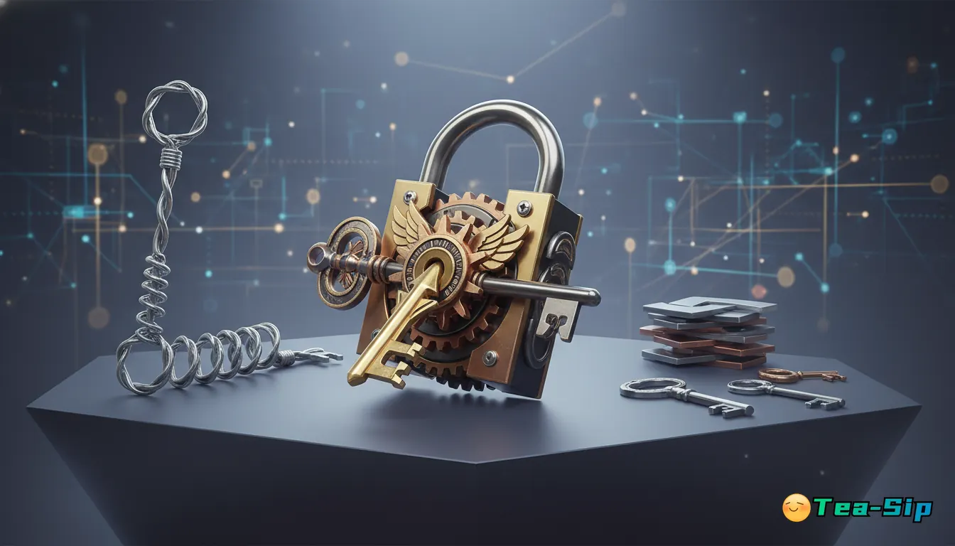 key disentanglement metal puzzle guide by Tea Sip