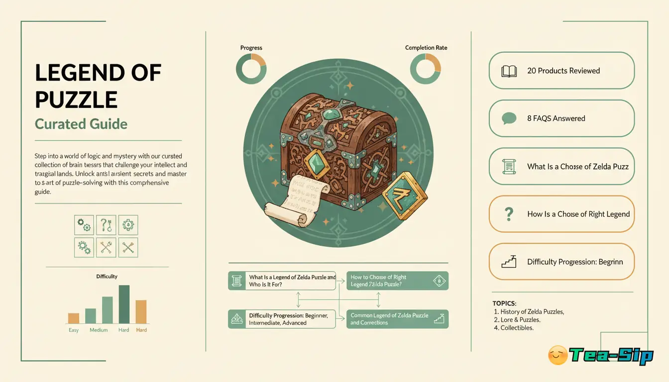 legend of zelda puzzle — curated guide by Tea Sip