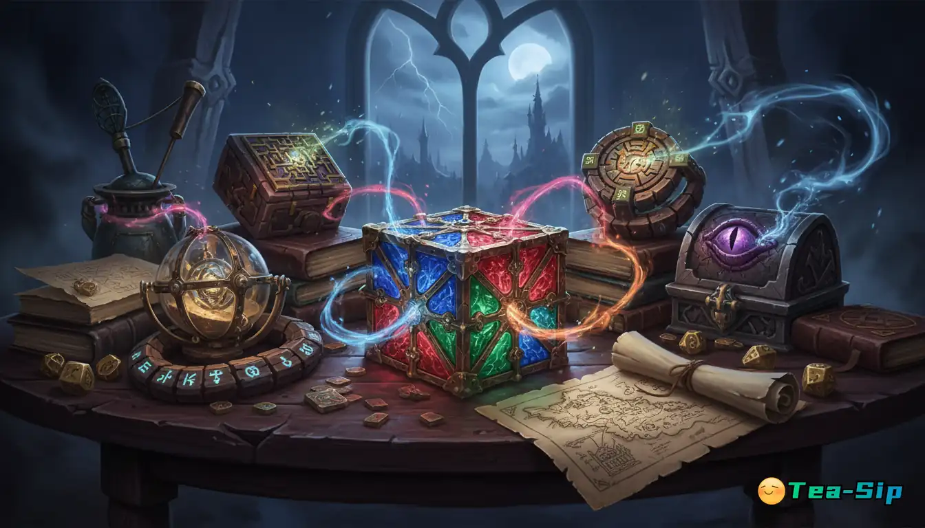 magic puzzle box — curated guide by Tea Sip