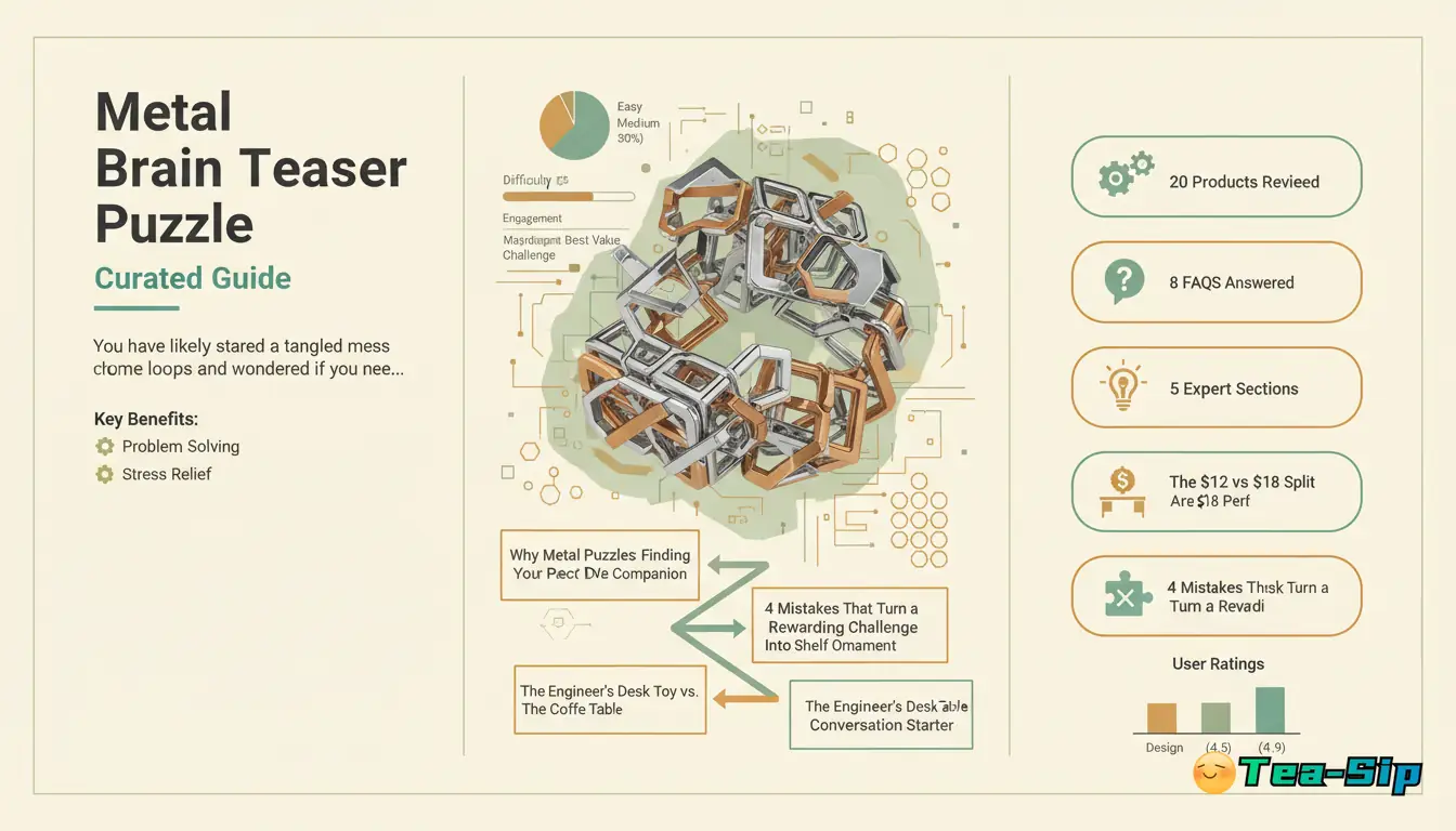 metal brain teaser puzzle — curated guide by Tea Sip
