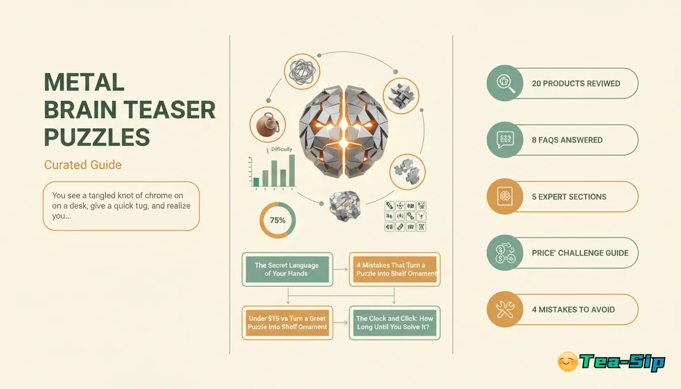 metal brain teaser puzzles — curated guide by Tea Sip