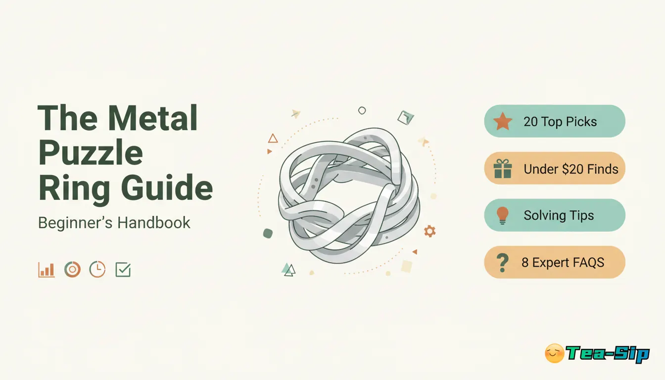 metal puzzle ring — curated guide by Tea Sip