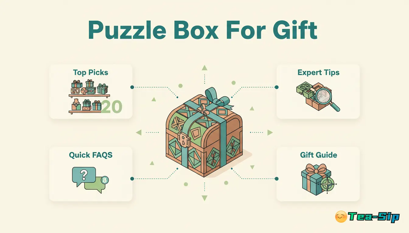 puzzle box for gift — curated guide by Tea Sip