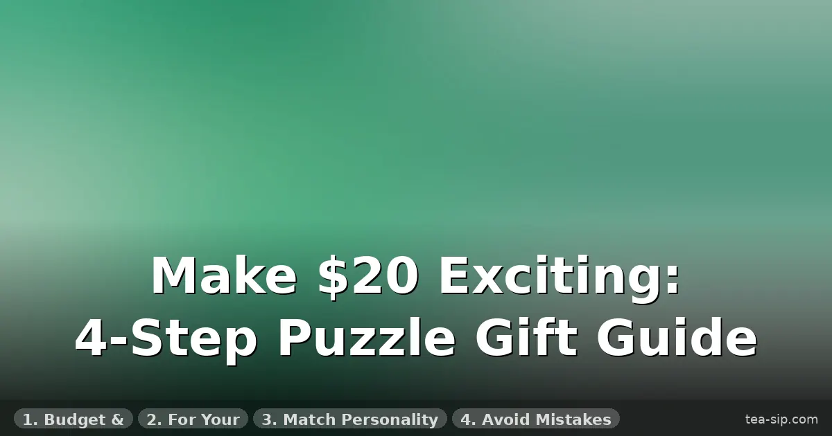 puzzle box gift with money inside guide by Tea Sip