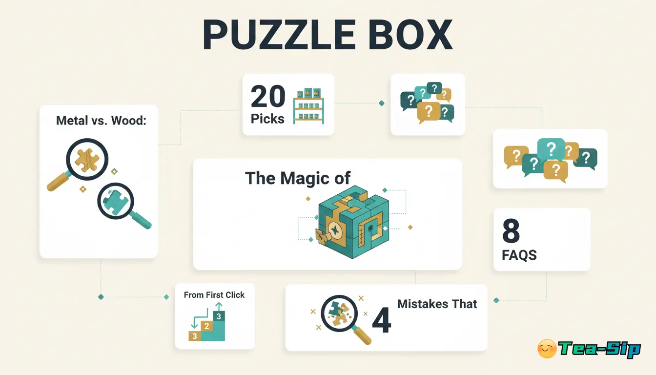 puzzle box — curated guide by Tea Sip