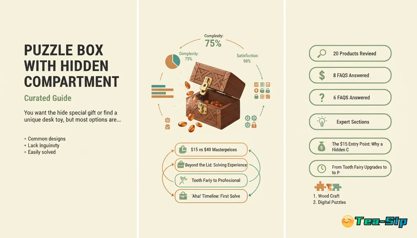puzzle box with hidden compartment — curated guide by Tea Sip