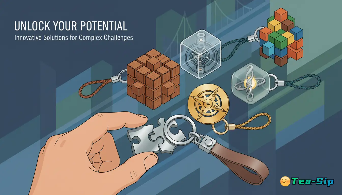 rubik's cube keychain — curated guide by Tea Sip