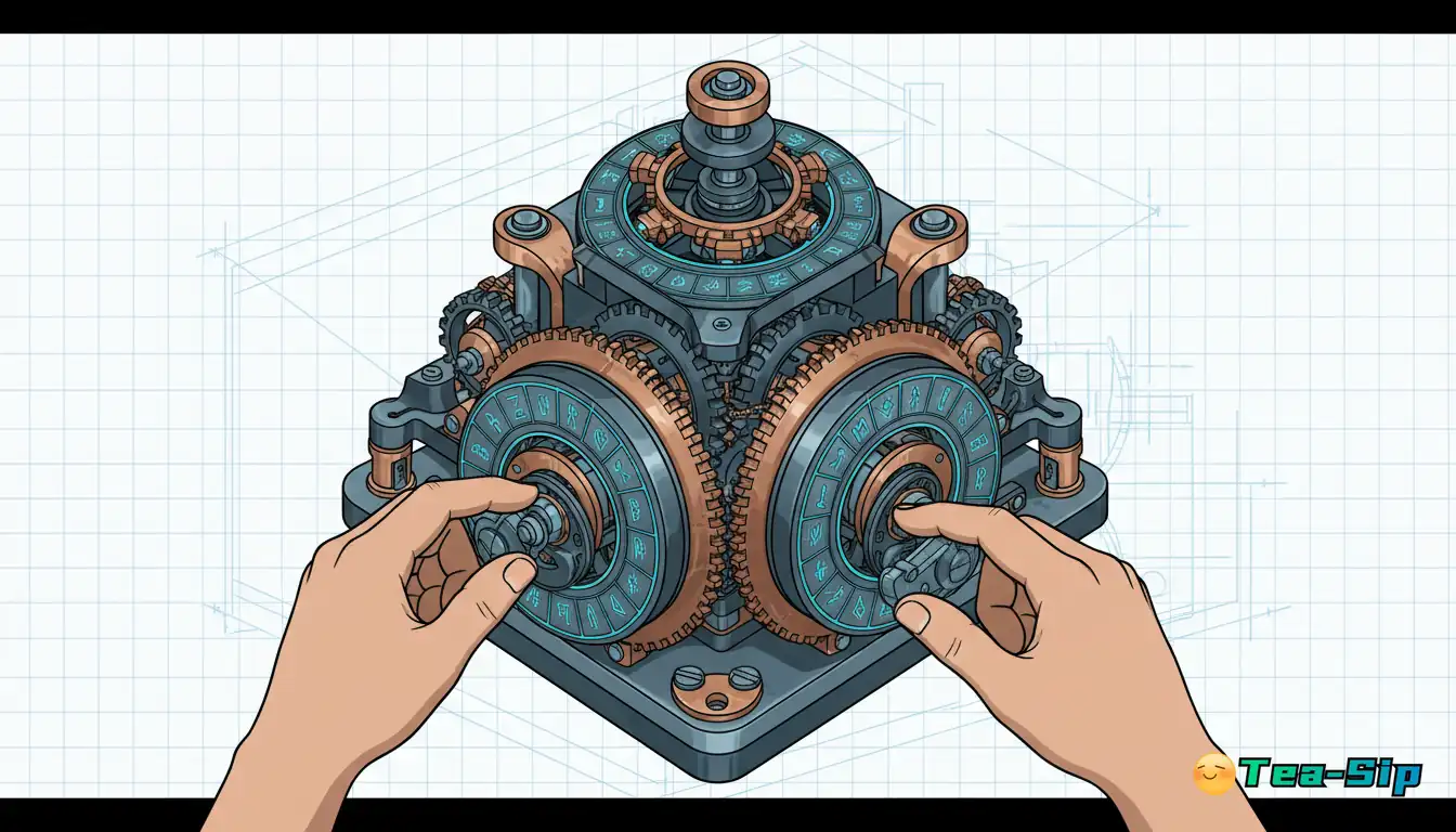 three brothers lock puzzle how to solve guide by Tea Sip