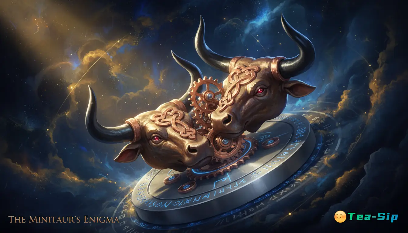 two bull head lock puzzle gift men guide by Tea Sip