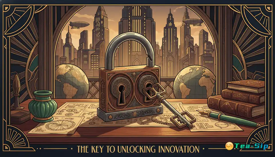 two key lock puzzle metal challenging guide by Tea Sip
