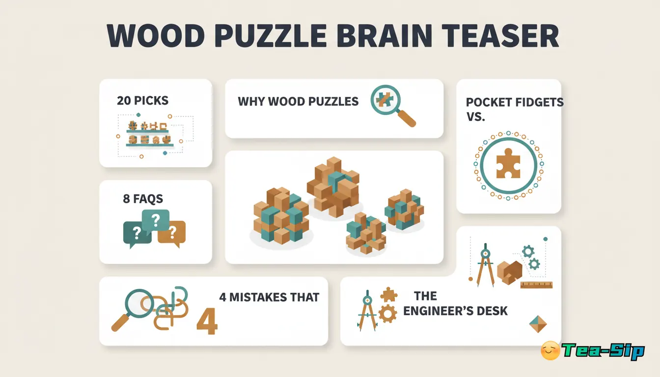 wood puzzle brain teaser — curated guide by Tea Sip