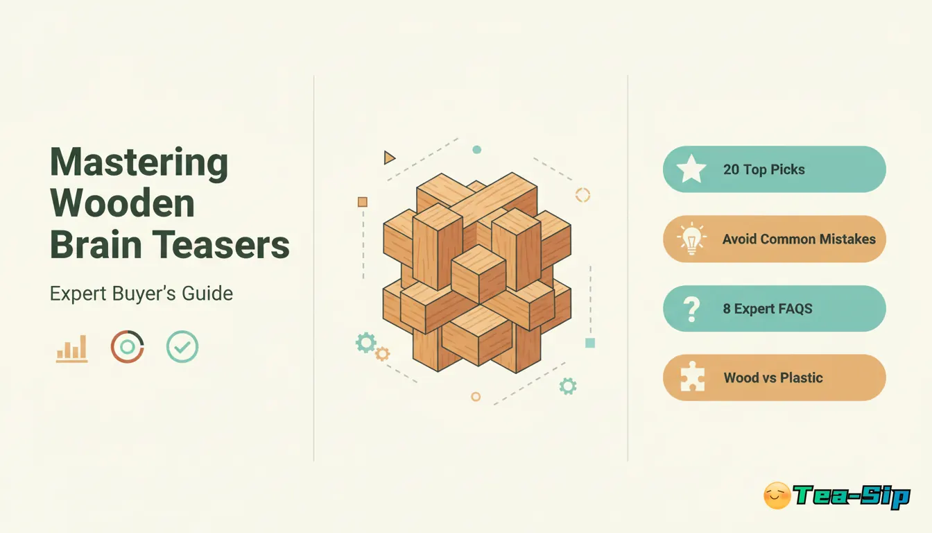 wooden puzzle brain teaser — curated guide by Tea Sip