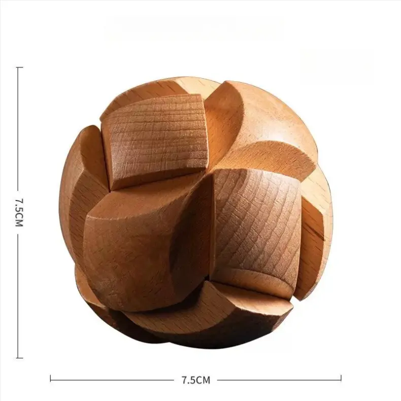 Mortise-and-Tenon Soccer Ball Puzzle 3 Mortise and Tenon Soccer Ball Puzzle3