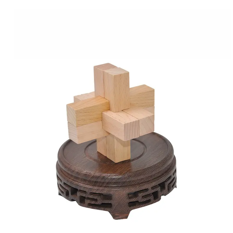 Six-Piece Burr 4 six piece burr puzzle1 1