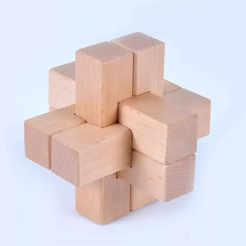 Six-Piece Burr 3 six piece burr puzzle3 1