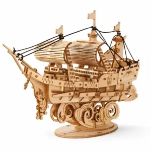 Galleon Ship 3D Wooden Puzzle Model Kit