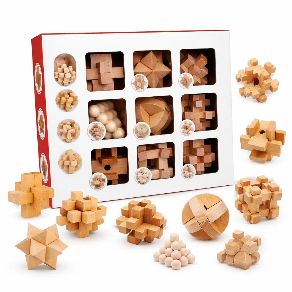 Luban Lock Set 9 Piece