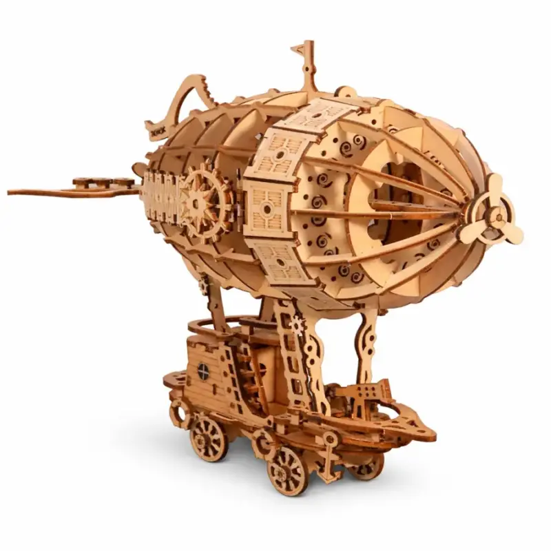 Steampunk Airship 3D Wooden Puzzle1