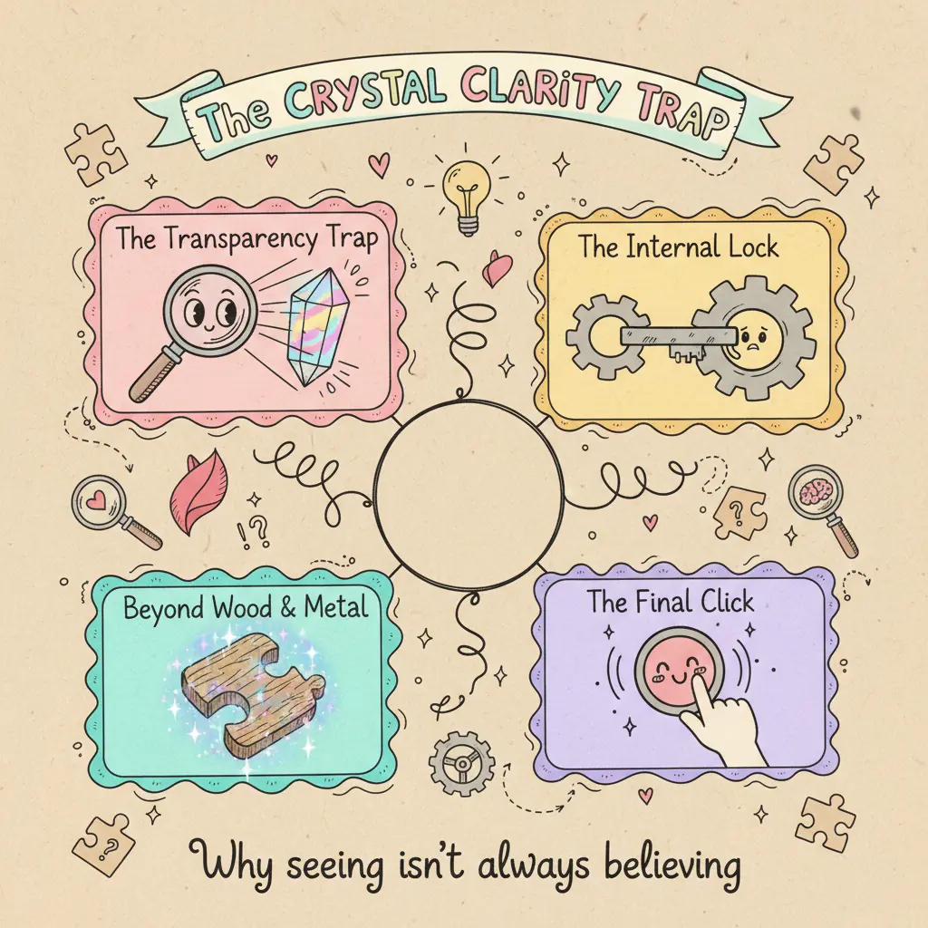 3D Puzzles Crystal: Why Seeing the Solution is the Ultimate Trap
