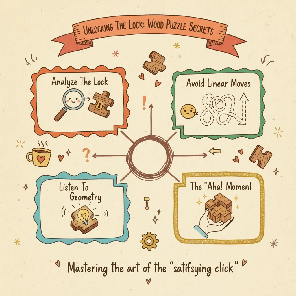 3D Wooden Puzzle Solutions: Why Observation Always Beats Brute Force