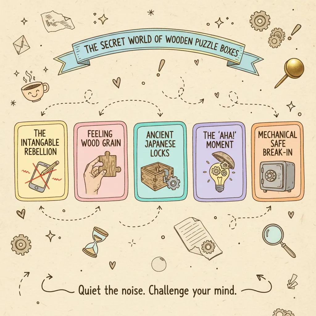 Adult Puzzle Box: Why Your Brain Craves the Mechanical Click