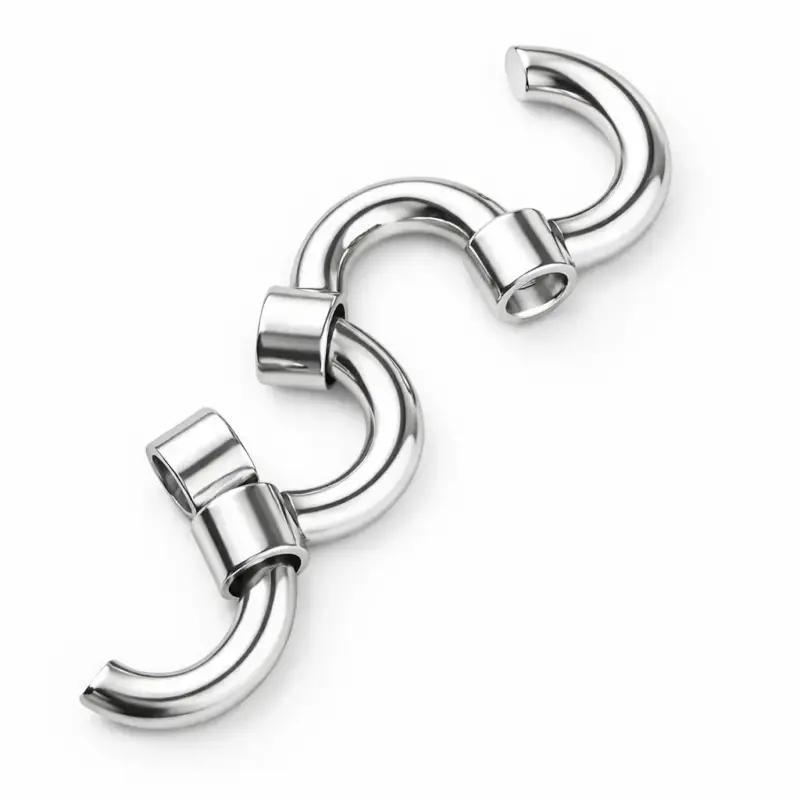 Cast Galaxy Metal Puzzle — 4 Piece Silver Brain Teaser4