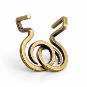 Home 2 Cast Hook Metal Brain Teaser