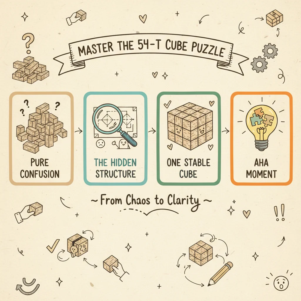 I Spent 3 Hours With the 54‑T Cube Puzzle — Here’s What Nobody Tells You