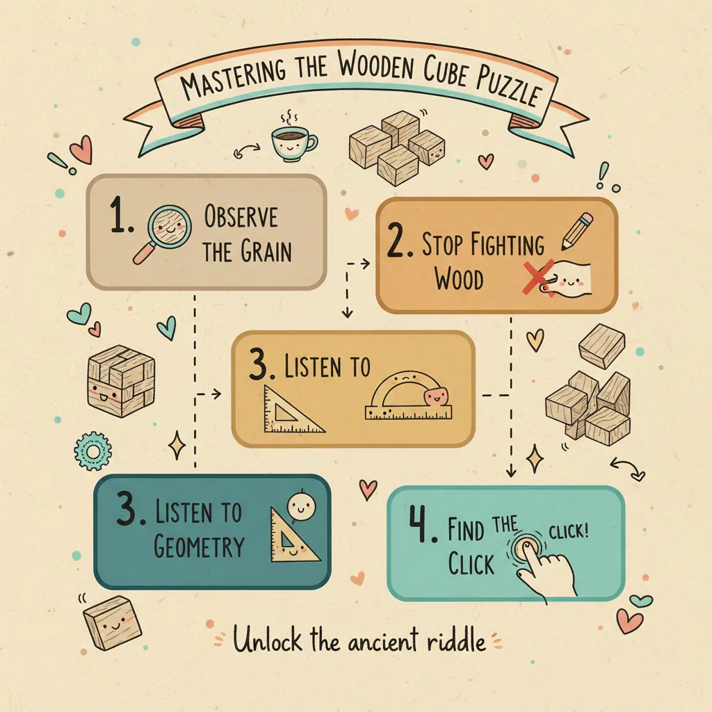 Solving the Wooden Cube: Why Geometry Beats Brute Force Every Time 11 Solving the Wooden Cube: Why Geometry Beats Brute Force Every Time