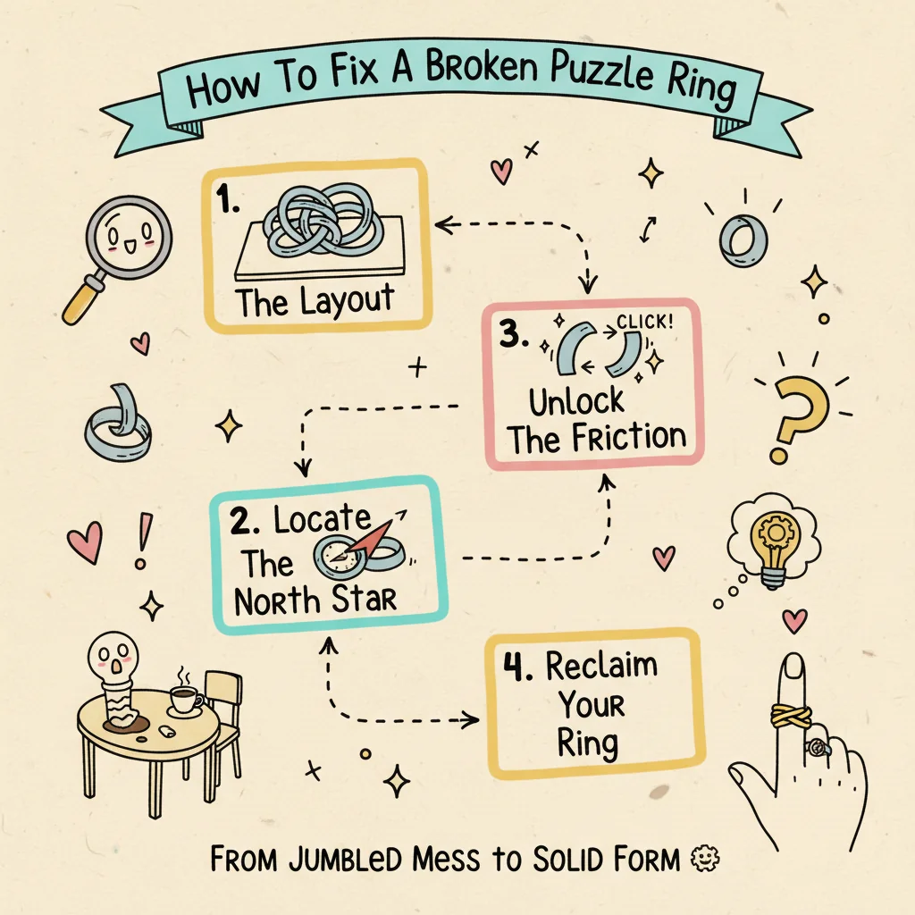 How to Solve a Puzzle Ring Without Losing Your Mind 10 How to Solve a Puzzle Ring Without Losing Your Mind