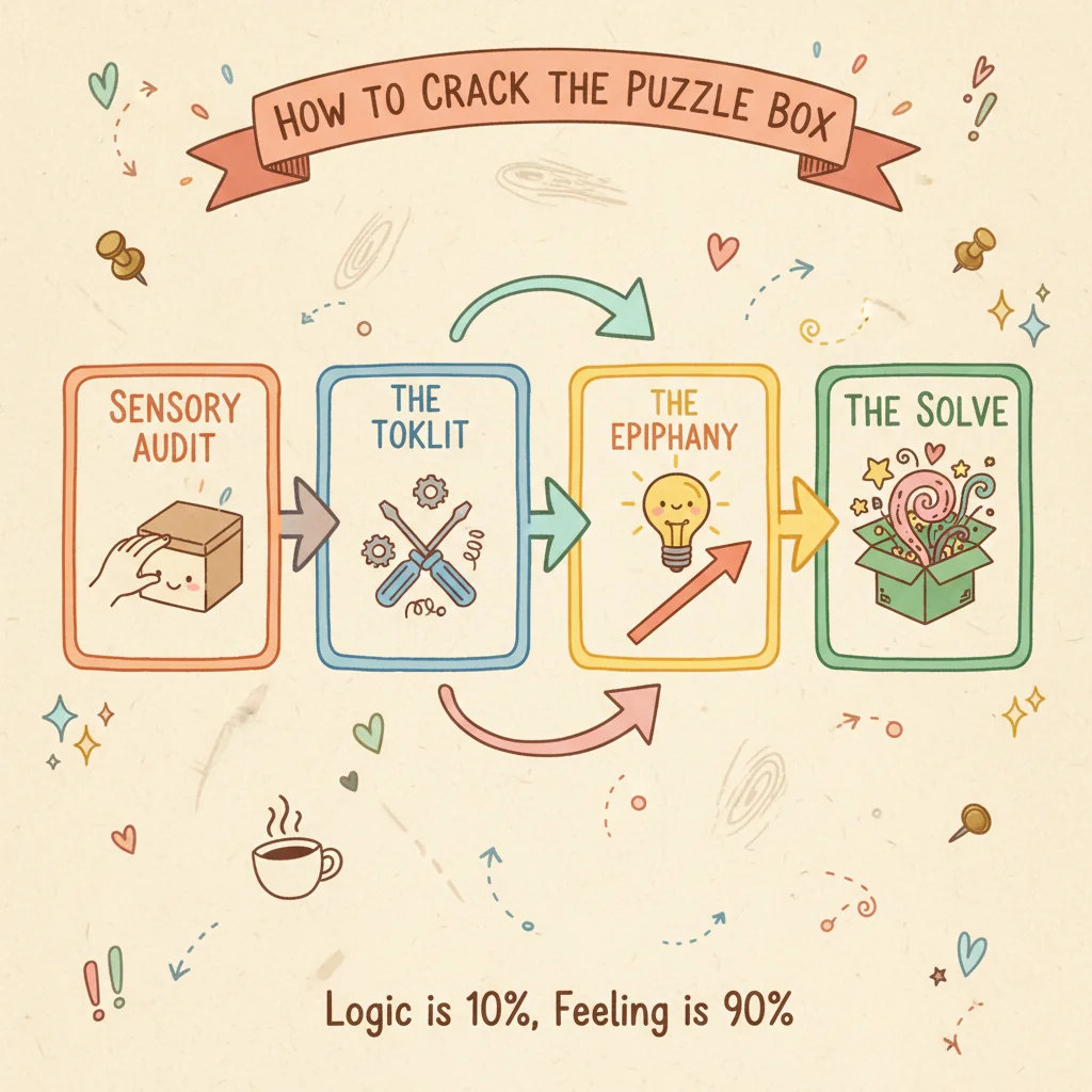 How to Solve a Puzzle Box Without Losing Your Mind